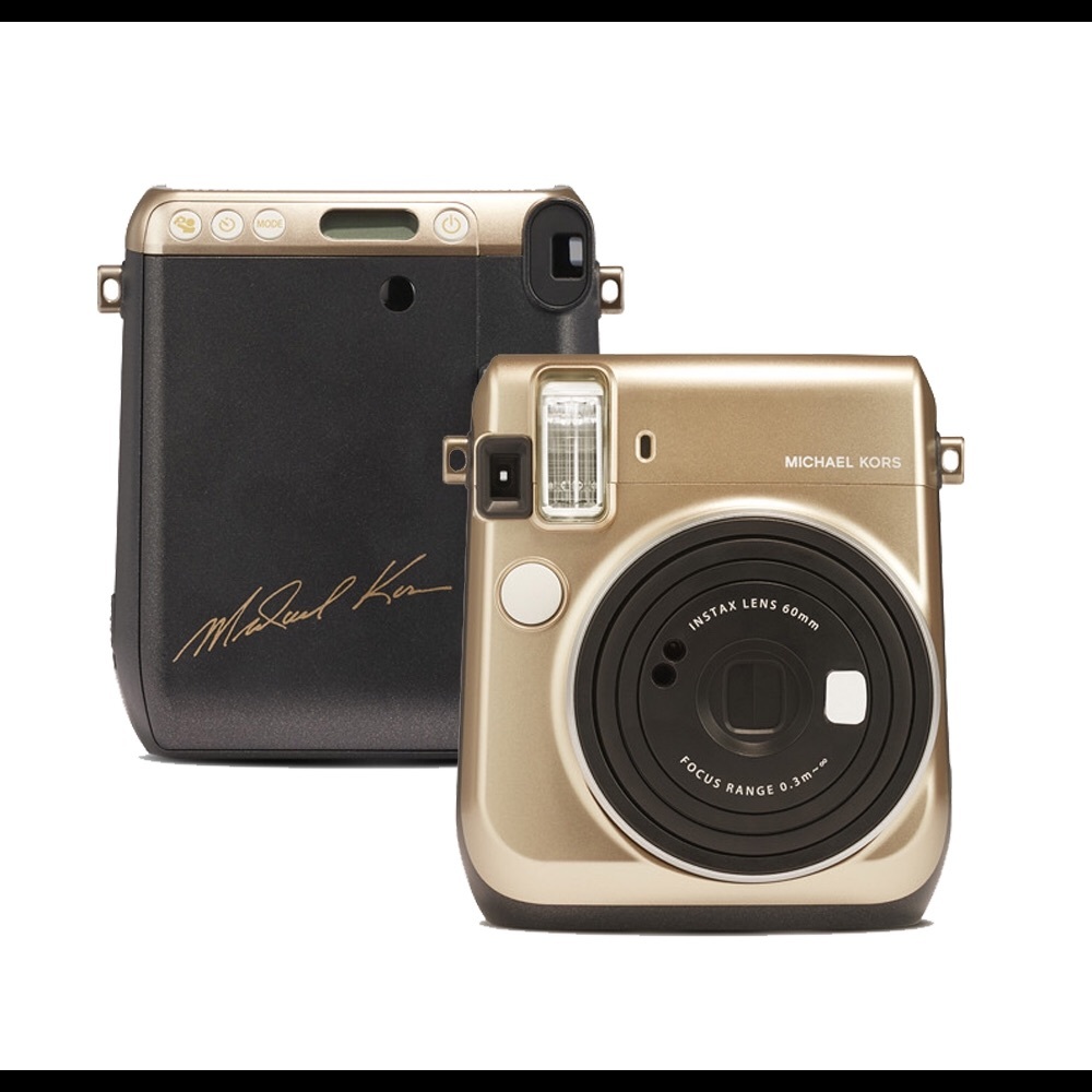 Instax Michael Kors Mini 70 Gold Camera